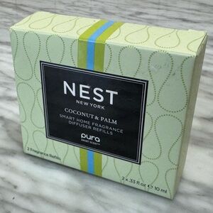 NEST x Pura Smart, Fragrance Diffuser Refill Duo, Coconut & Palm